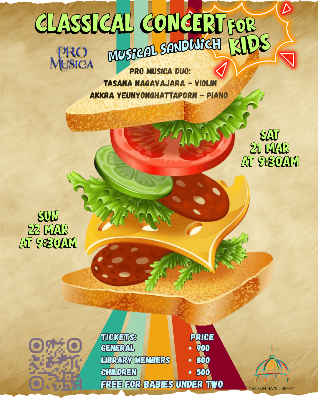 Classical Concert for Kids: Musical Sandwich