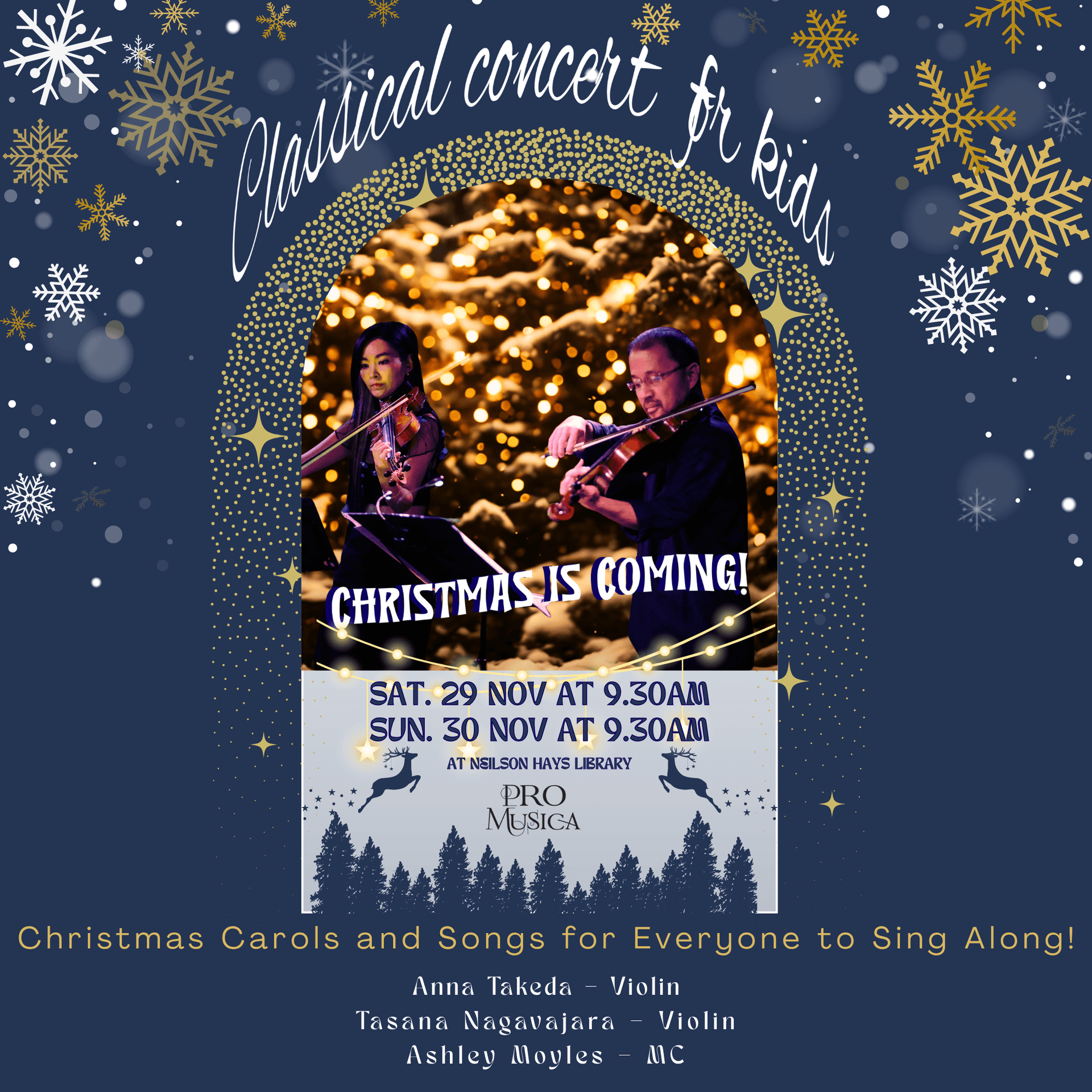 Classical Concert for Kids: Christmas is Coming!